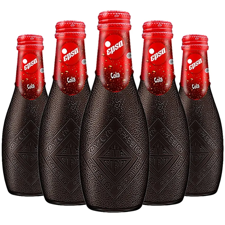 VARTA/哇尔塔希腊进口可乐汽水碳酸饮料232ml/玻璃瓶精美雕刻瓶身