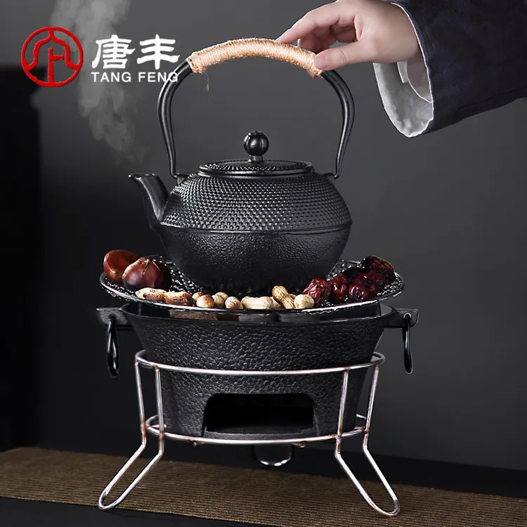 炭火网红围炉煮茶家用室内烤茶烤红薯户外烧烤炉围炉煮茶