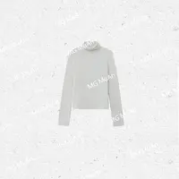 代代：《温度打底》定制简约百搭高级纯色高领打底上衣女JD-805