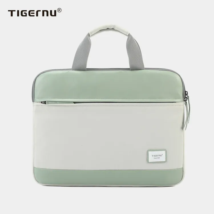 泰格奴简约休闲商务笔记本电脑包女生手提包多功能单肩斜挎公文包