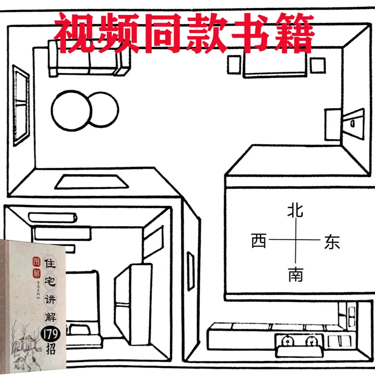 视频同款 住宅图解 居家风水必备 新手可学 易懂