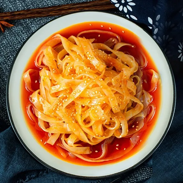 陕西擀面皮8袋赠2袋到手10袋加热食用方便小吃红油