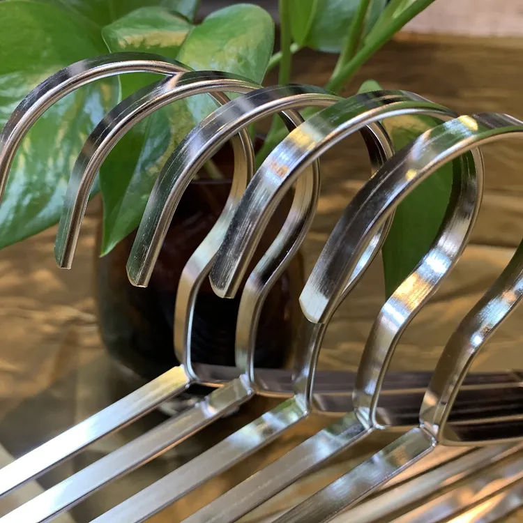 加厚不锈钢衣架无痕晾衣架家用防滑衣架子衣挂衣服架子成人款衣撑