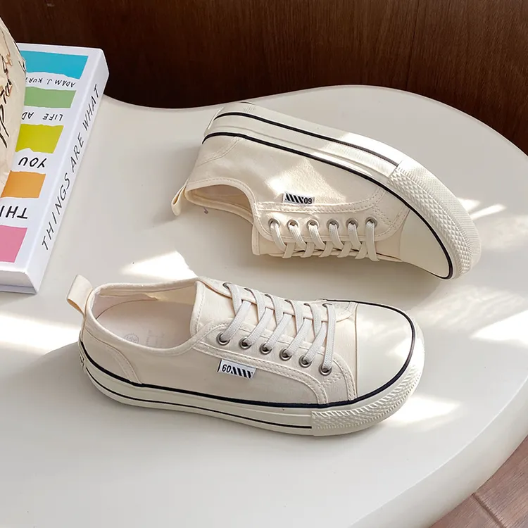 帆布鞋女韩版2024新款春夏四色薄款芒果鞋一脚蹬丑萌厚底板鞋大头