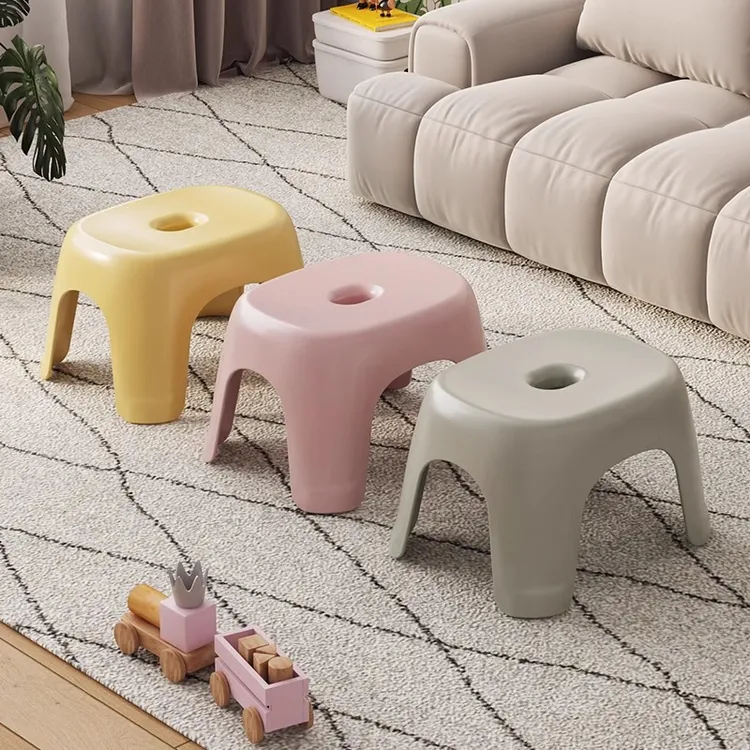 加厚小凳子塑料椅子换鞋凳家用小板凳儿童矮凳沙发穿鞋凳成人圆凳