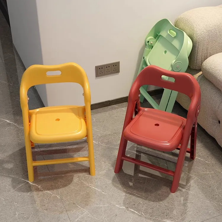 加厚凳子儿童椅子幼儿园靠背椅宝宝凳塑料小椅子家用防滑板凳座椅