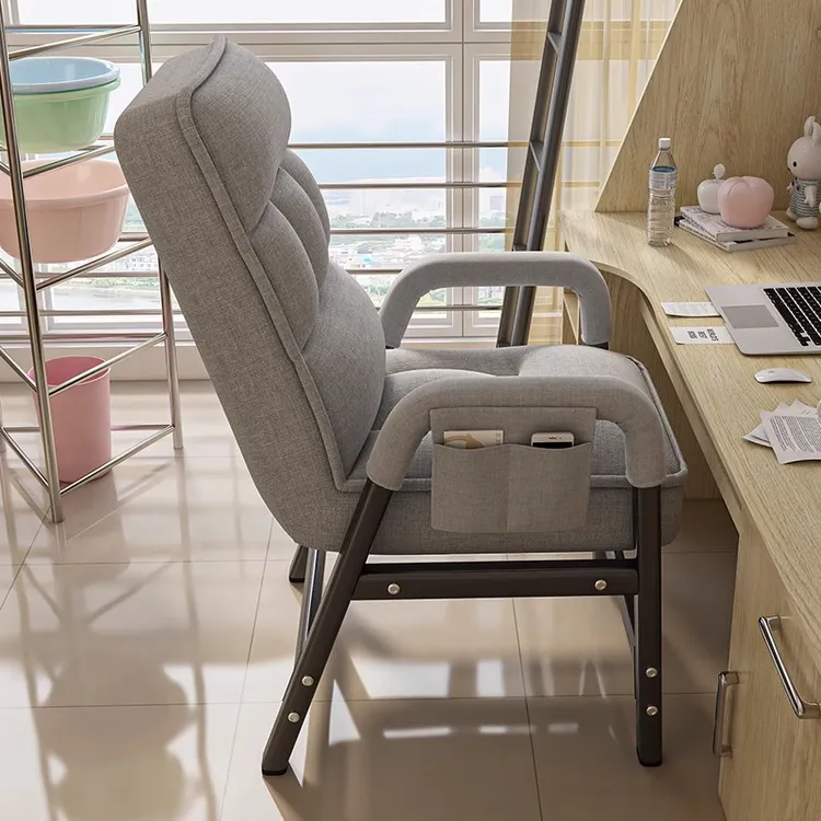 折叠躺椅大学生宿舍电脑椅办公室舒适午休午睡两用靠背椅子沙发椅