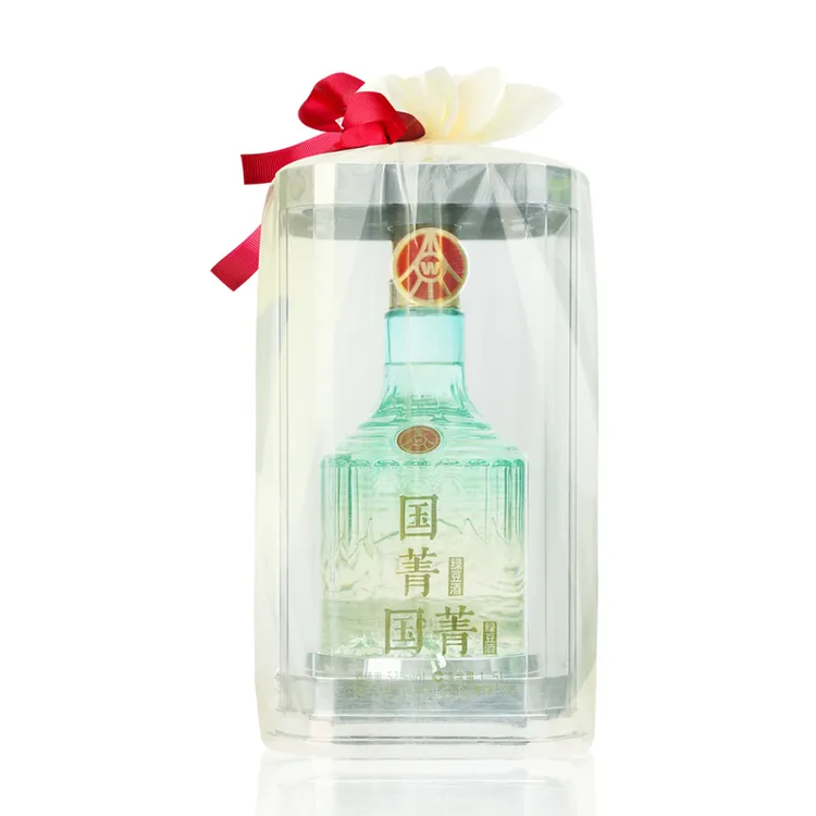 国菁国菁 亚克力 欧根纱 单瓶装配礼袋52度1.5L