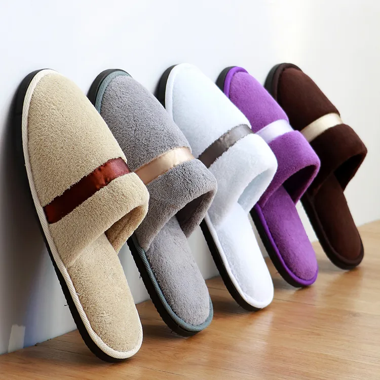 高档酒店一次性拖鞋家用待客加厚防水防滑车用旅行便携民宿美容院