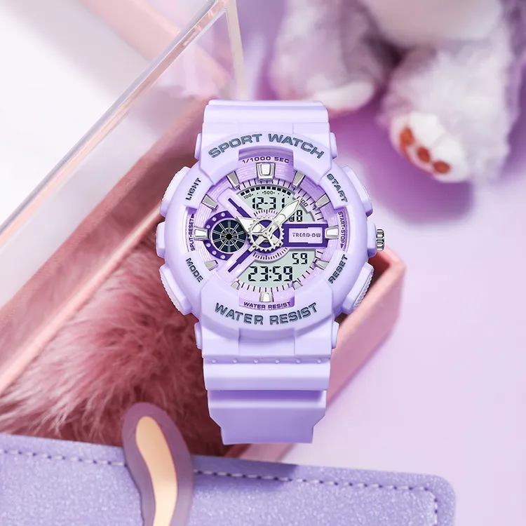 独角兽手表女款初高中学生ins风高颜值初中生专用儿童女生电子表