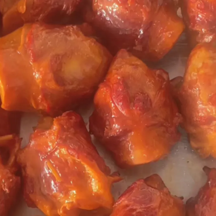 熏酱喉骨可直接吃切丝炒或凉拌