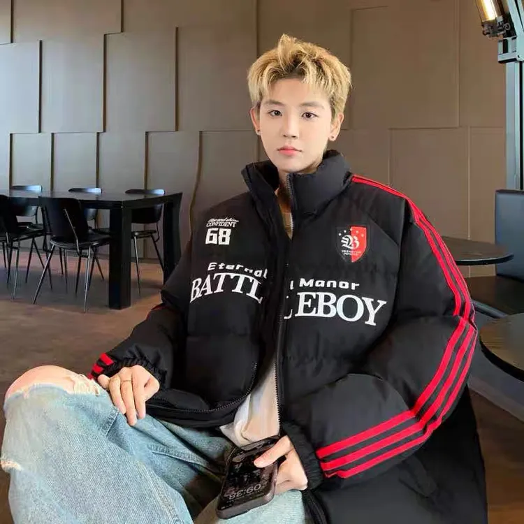 男款大棉冬季棉服情侣加厚外套保暖棉衣