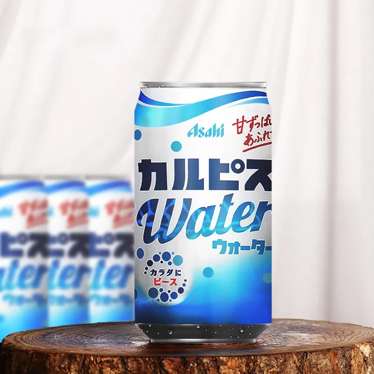 日本原装进口乳酸菌清爽可尔必思乳味饮料浓郁6瓶装 350g/瓶