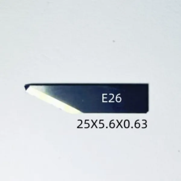 电脑裁剪机刀片爱科原厂刀片震动刀刀片E26-2,E26,35度，45度
