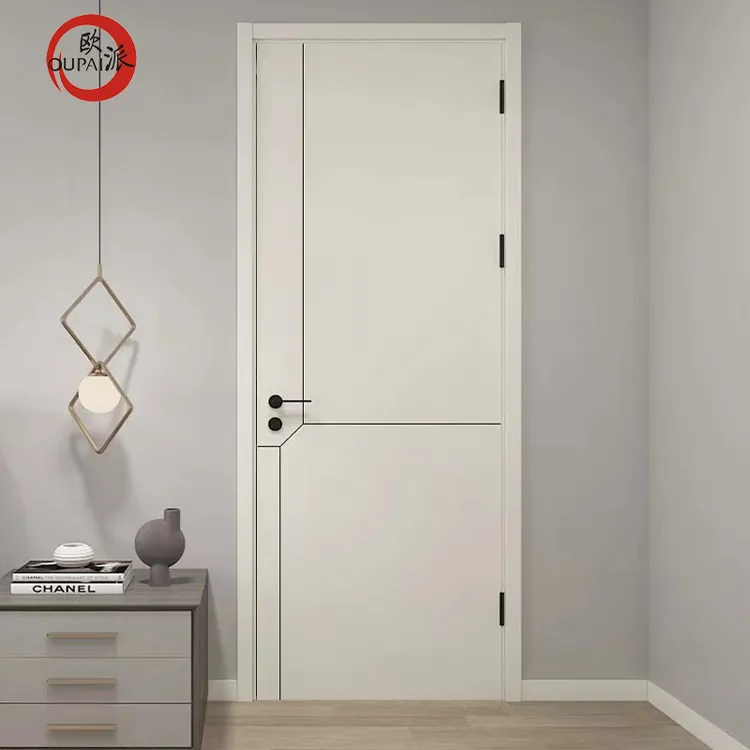 oupai/欧派卧室木门-2S碳晶实木免漆门（全套门+五金+送货安装）