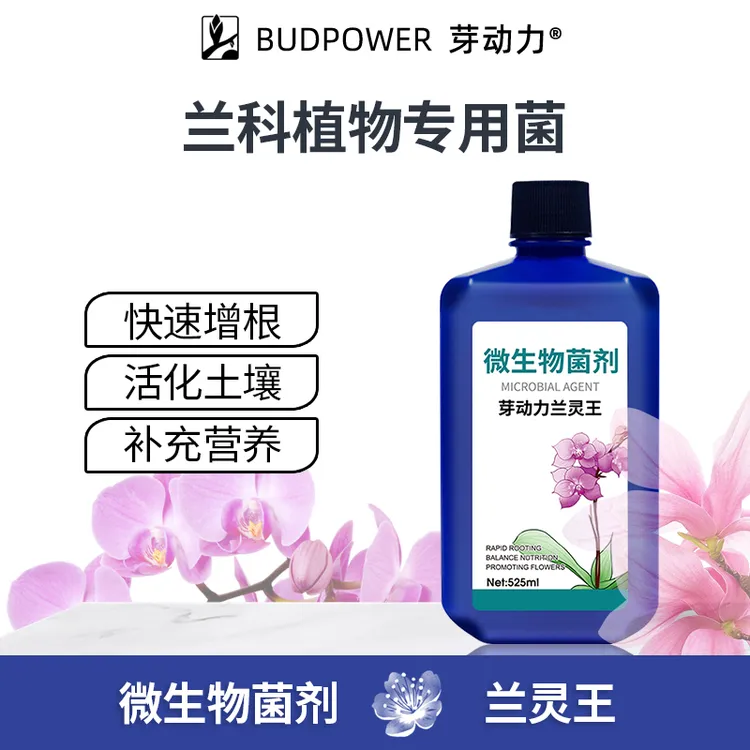 兰灵王兰花专用有机营养液肥料EM菌君子兰蝴蝶兰建兰墨兰