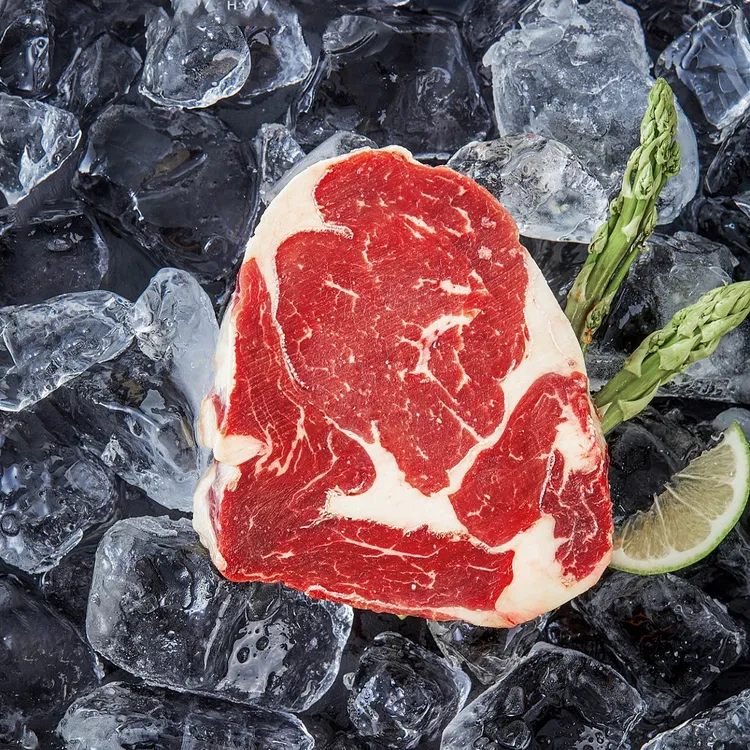 原切牛排【包邮】新疆褐牛 原切 眼肉牛排 计量称重