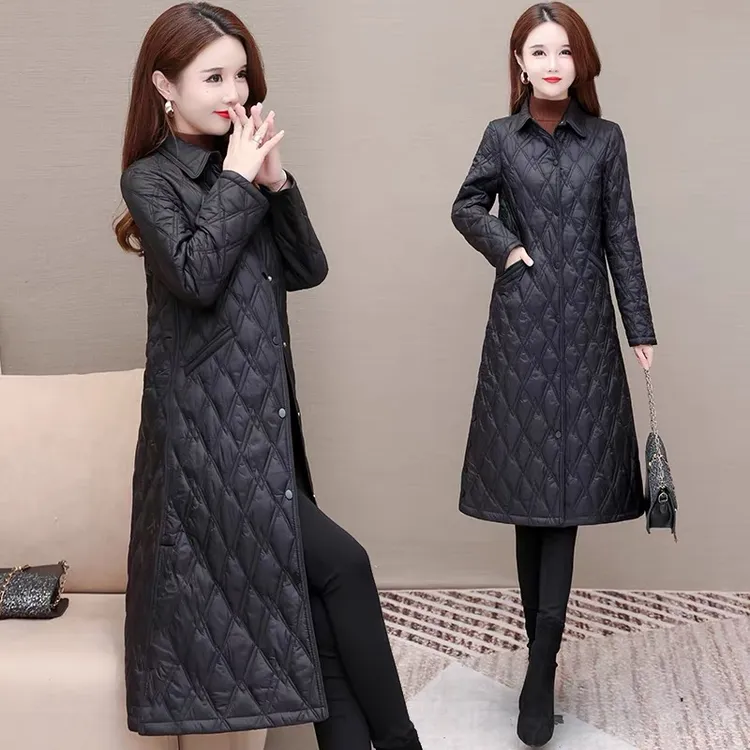 高档轻薄保暖棉衣女新款时尚洋气修身显瘦加厚棉服冬季棉袄外套