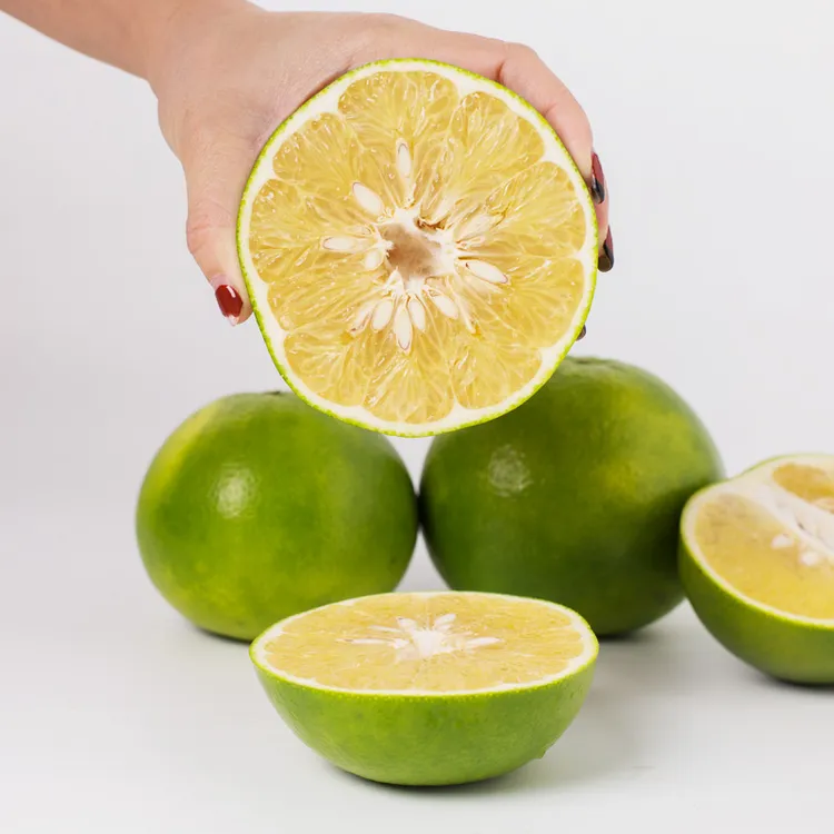 狄麦福建翡翠爆汁葡萄柚青皮柚青皮柚新鲜水果香甜多汁