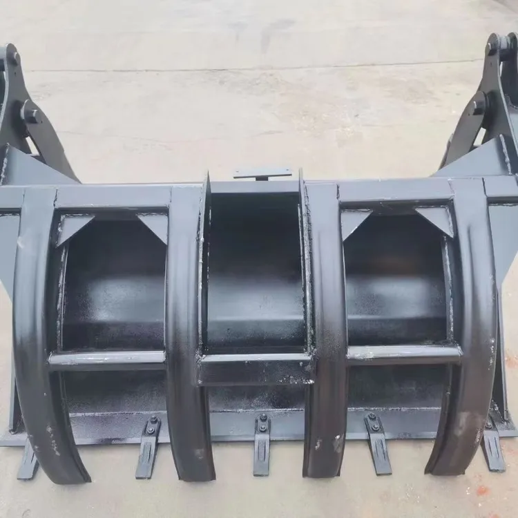 装载机铲车改装定制斗抓铲斗加叉子下斗上抓鲁工莱工明宇鲁宇