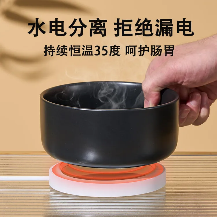 猫咪恒温饮水机加热猫碗酸奶机宠物陶瓷加热水碗冬天保温喝水碗