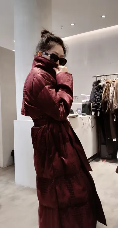 设计师原创一一印象谷时尚潮流女装风衣款设计时尚个性大气