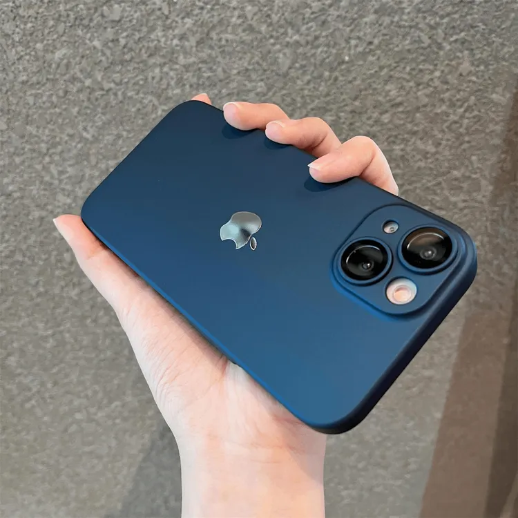 原机质感超薄PC磨砂肤感适用苹果16/15/14/13/12硬壳全包手机壳