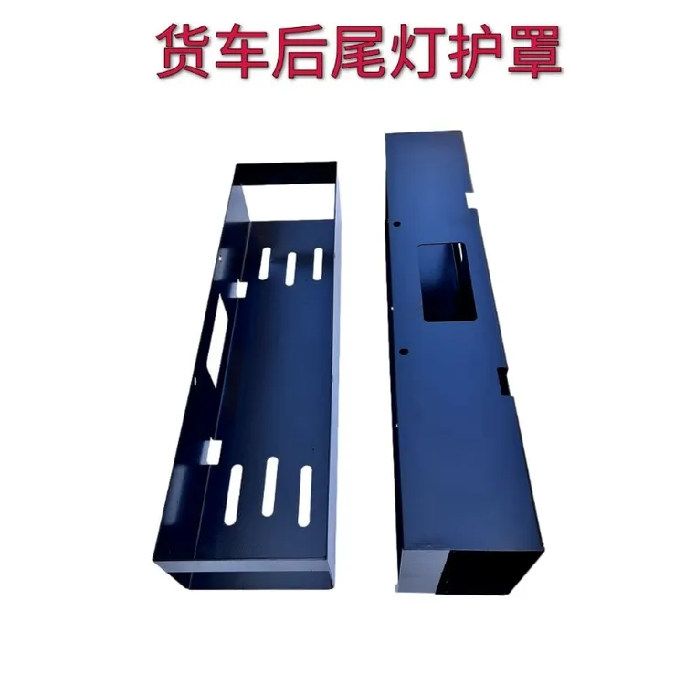 货车不锈铁灯保护壳护板解放东风大运重汽乘龙护罩