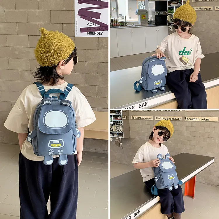 宝宝幼儿园轻便防走失时尚书包女童休闲百搭外出双肩包男孩双肩背