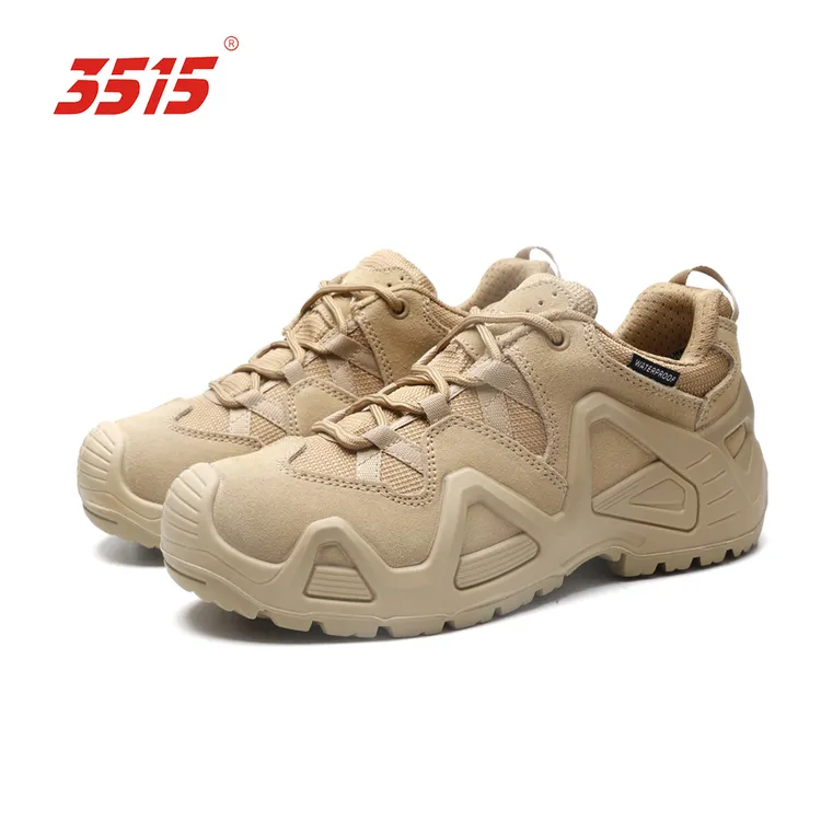 3515徒步鞋登山越野鞋户外全地形低帮防水防刺鞋男士透气超轻耐磨