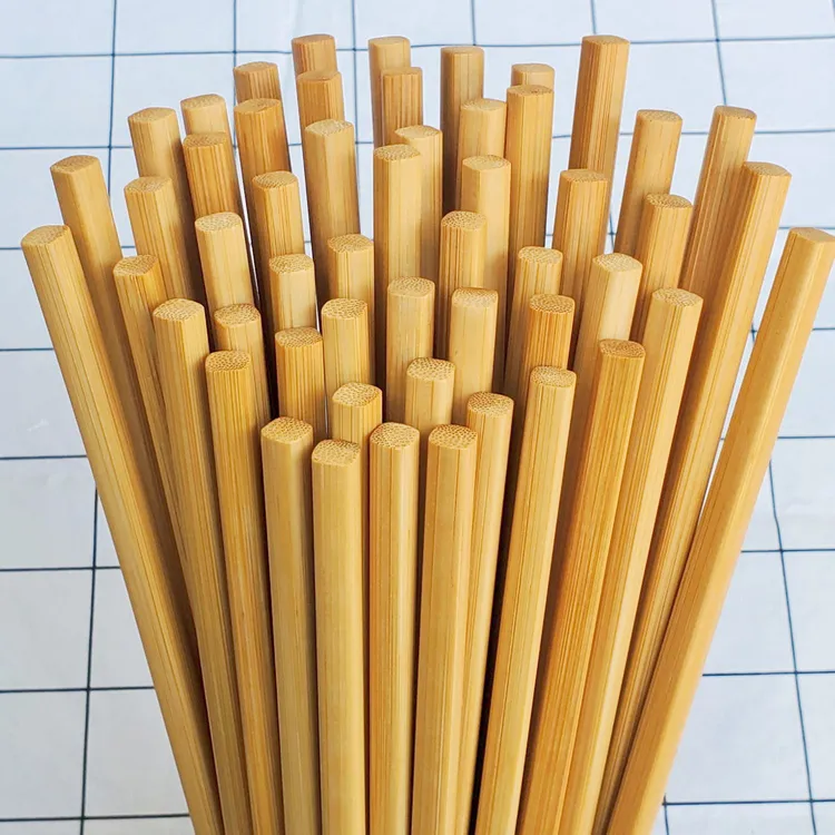 竹筷子家用防霉无漆无蜡筷子套装家庭筷子家用火锅筷子高档防发霉商品图