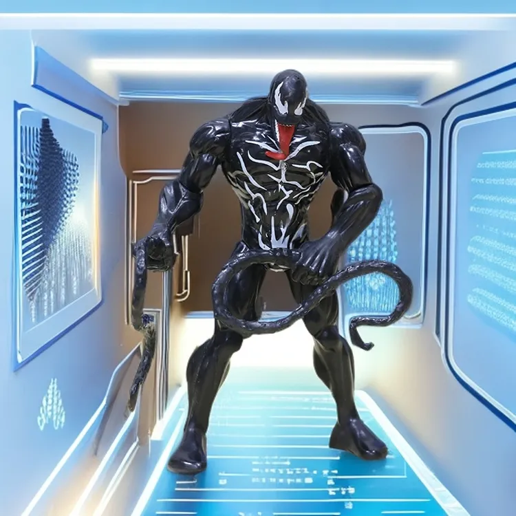 毒液玩具死侍小贱贱钢铁侠反浩克盔甲蜘蛛侠绿巨人公仔儿童礼物