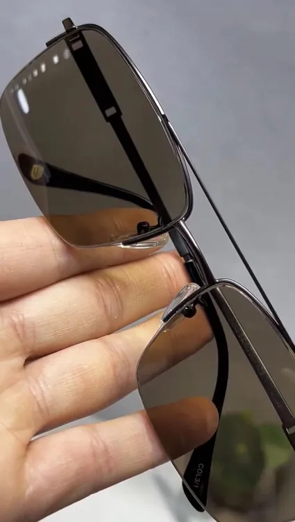 原石切割老石头太阳镜