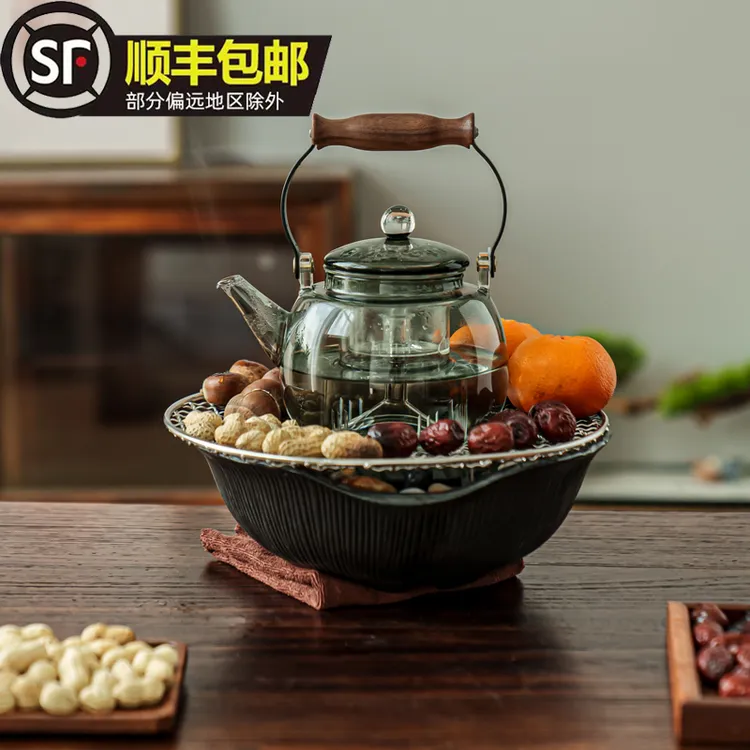 尚和道茶具套装高端全套煮茶电陶炉泡茶专用煮茶器围炉煮茶器具