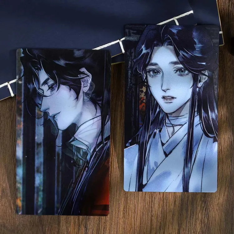 现货绝版【bilibili正版】 《天官赐福》光栅收藏卡典藏套装谢怜花城