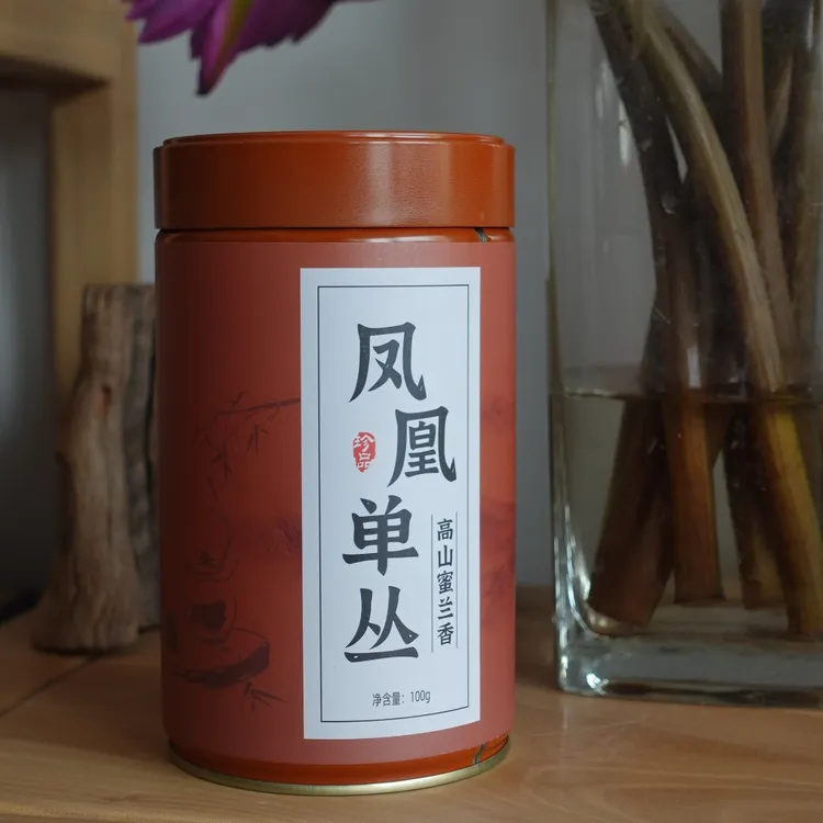 2023年凤凰单丛茶高山鸭屎香/高山蜜兰香100g罐装兰香密韵茶