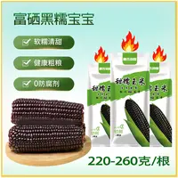 【试吃2根】东北富硒黑玉米10根单支220-260克黑糯玉米软糯甜粘玉米