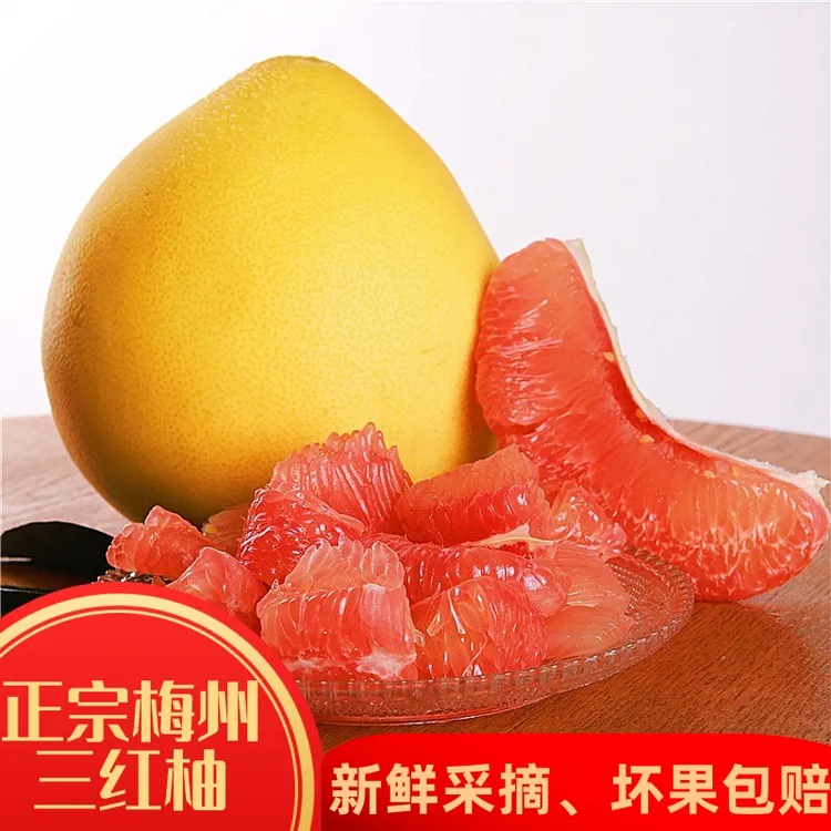 【两个装】果园采摘直发自然成熟新鲜三红柚5斤-6斤