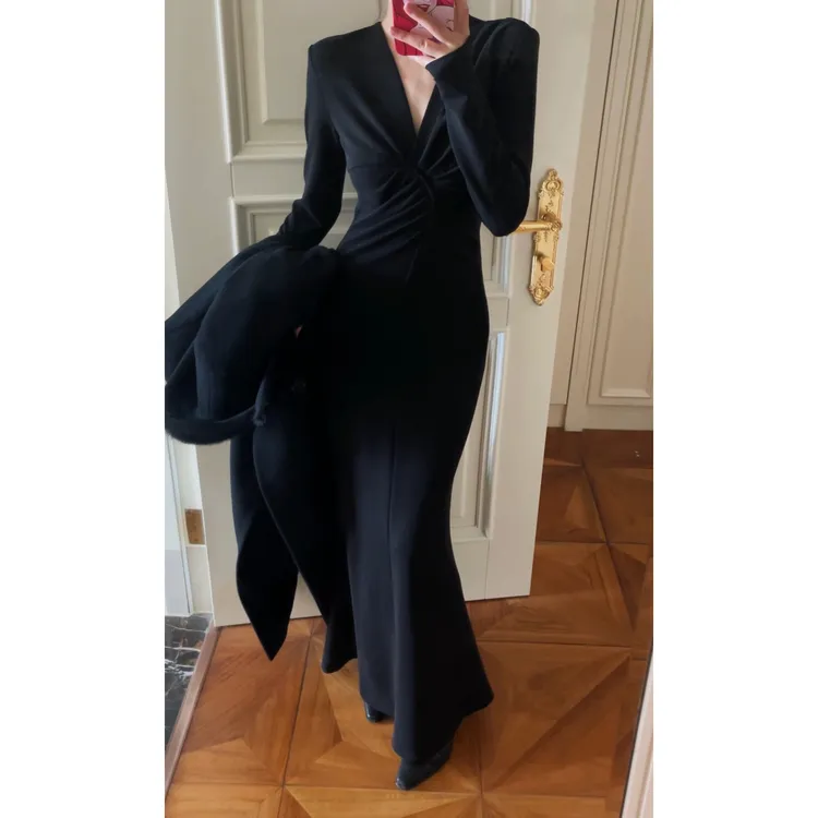 裁一2025版型巨好秋冬连衣裙23-217