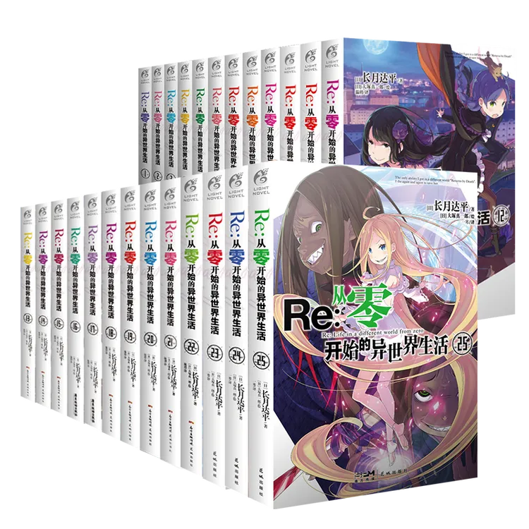 简中【外文书店】 从零开始的异世界生活 小说动漫画集