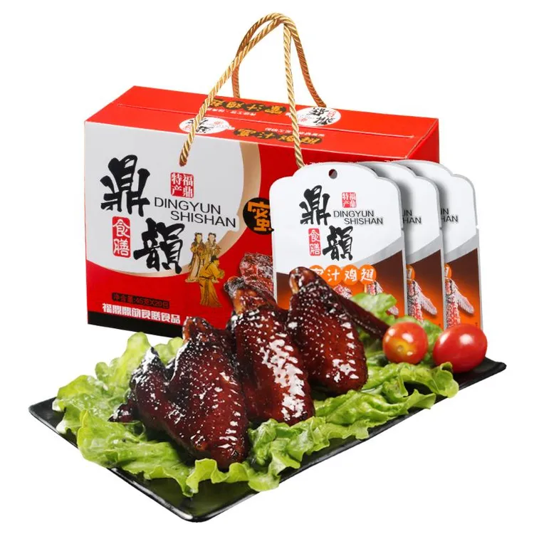 福鼎蜜汁鸡翅膀福建宁德特产卤味小吃柴火鸡翅真空零食小笋0g