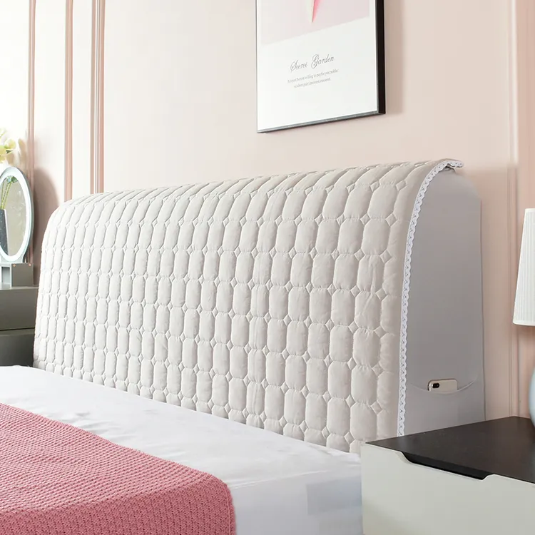 【纯棉款】床头罩全包弹力加厚纯棉床头套木头床头罩套软包靠背罩套