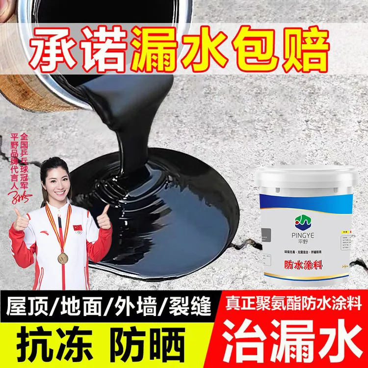 屋顶防水补漏材料专用防水涂料外墙楼顶裂缝漏水修补材料