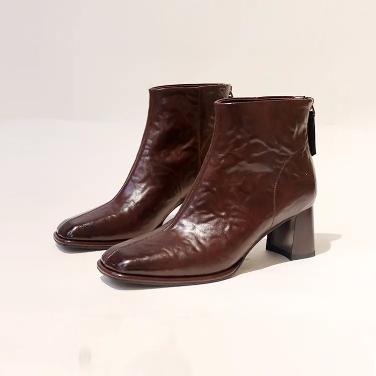 【肖肖穿搭美学专属】Miitorrss新款牛皮时装百搭女鞋23118-21