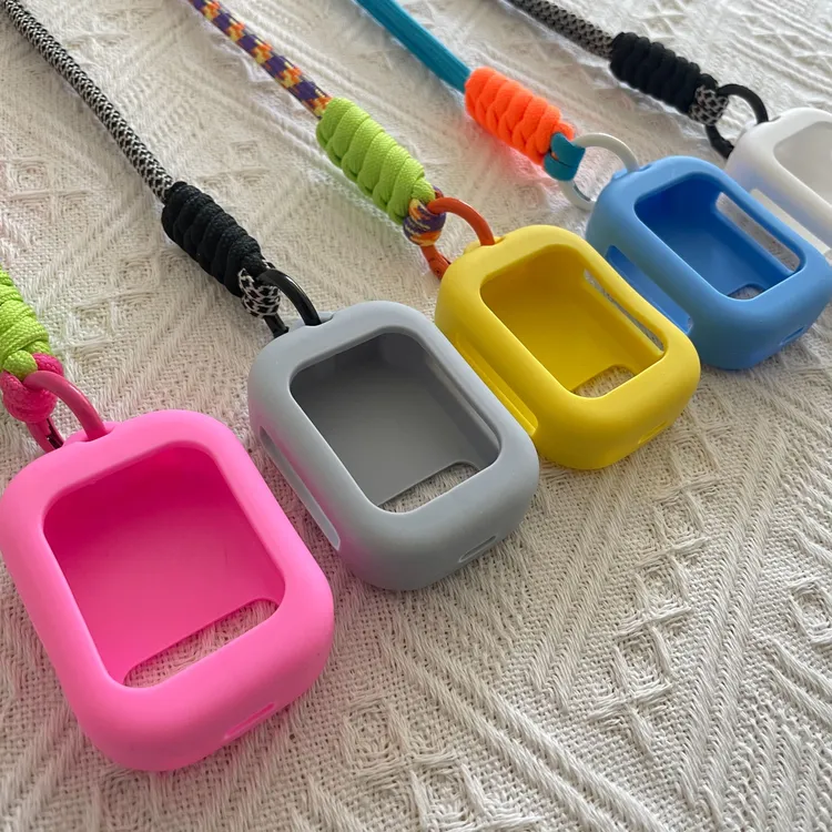 通用儿童电话手表吊坠 智能电话手表壳 手表保护套挂脖加粗绳