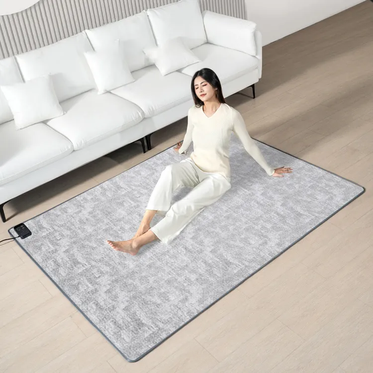 碳晶地暖垫石墨烯加热地垫客厅家用发热地垫防寒防水瑜伽发热地毯