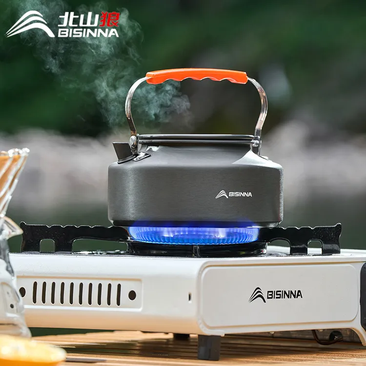 北山狼户外烧水壶泡茶专用露营茶具便携式野外卡式炉野营茶壶煮茶
