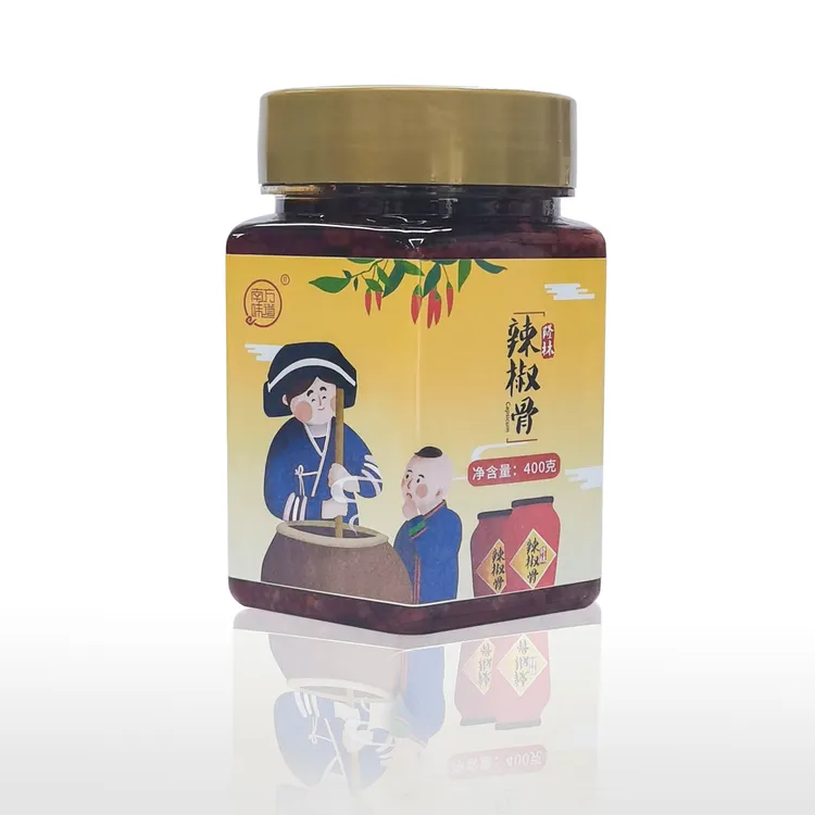 菊子广西隆林—辣椒骨400g/瓶