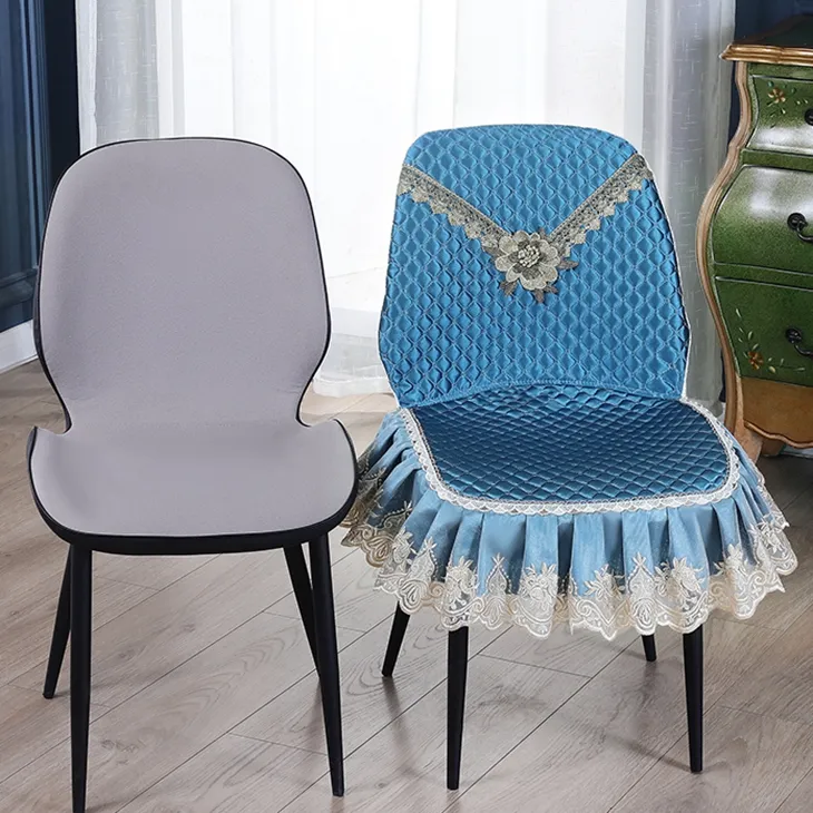 葫芦椅套罩凳子套四季款防滑底刺绣加棉加厚坐垫靠背一体餐桌椅套
