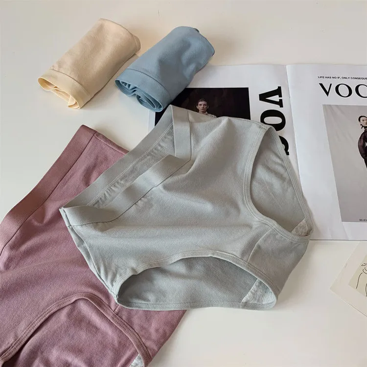 3条~独立包装纯棉高腰内裤女款大码80-200斤可穿胖mm柔软亲肤透气
